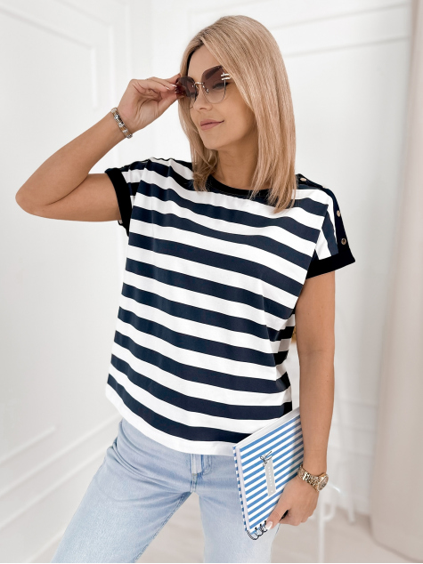 BLUZA SEMYON ALBASTRU MARIN