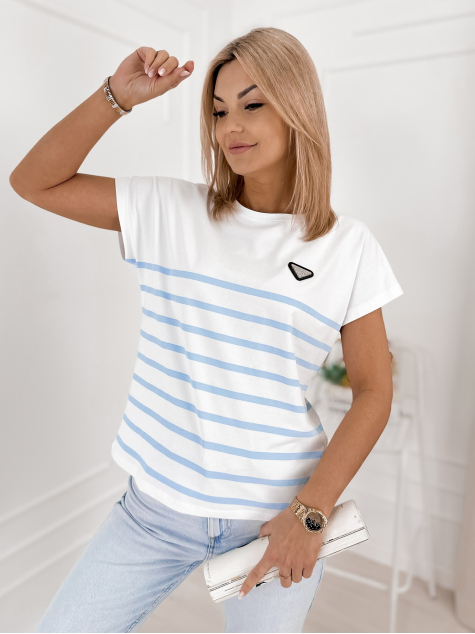 BLOUSE ANIKA BLEU