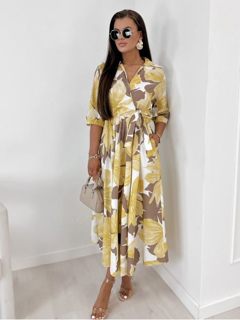 ROBE JANARE JAUNE