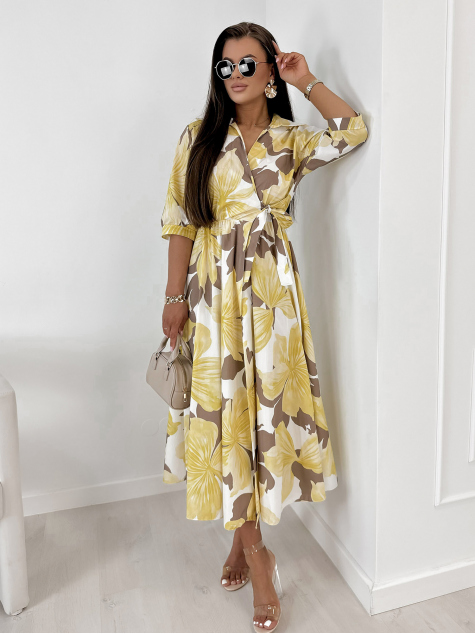 DRESS JANARE YELLOW