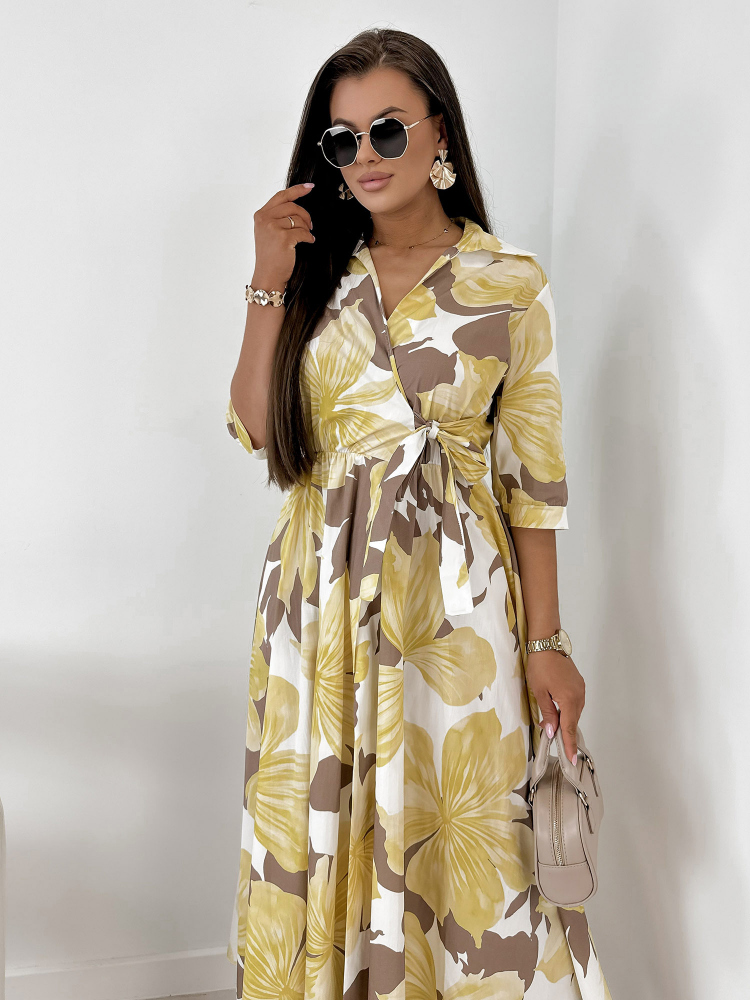 DRESS JANARE YELLOW