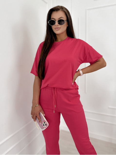 SET DRESS SOVOY RASPBERRY