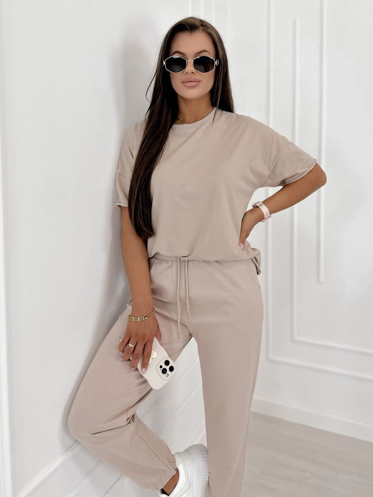 ENSEMBLE ROBE SOVOY BEIGE