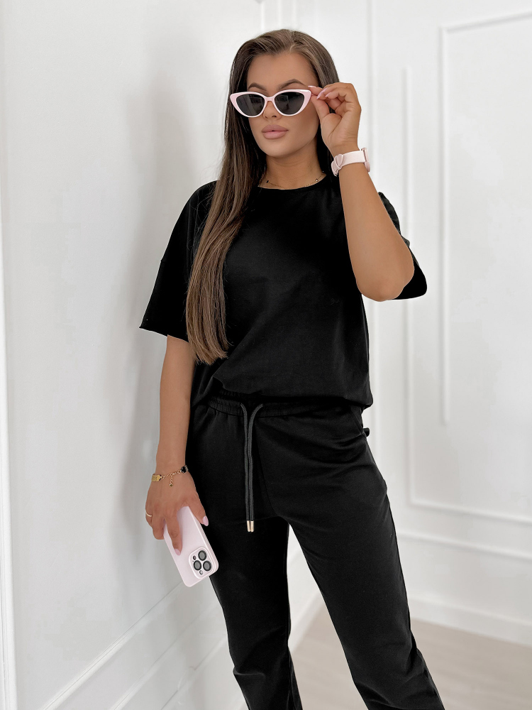 ENSEMBLE ROBE SOVOY NOIR