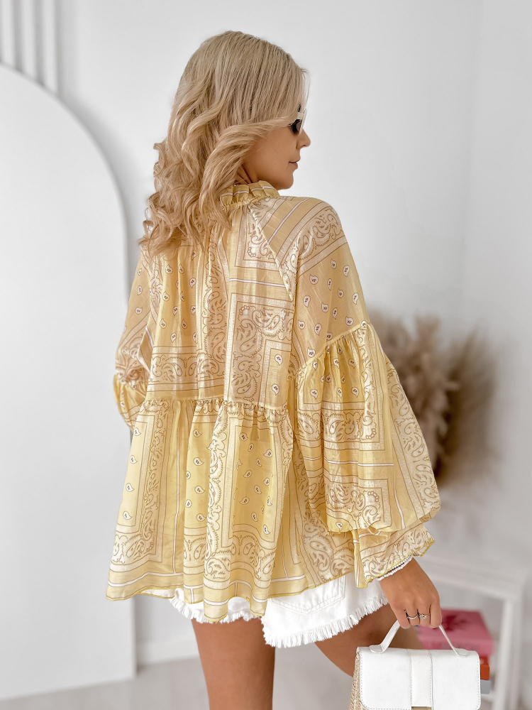 BLUZA DENAISE GALBENA