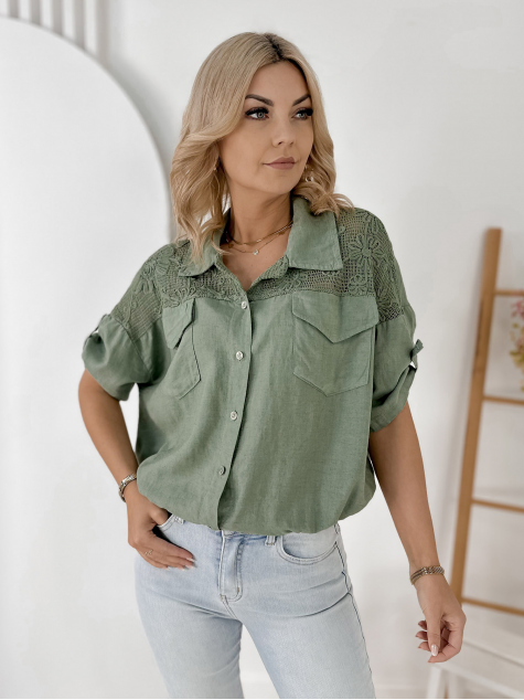 HEMD ROTVEL KHAKI