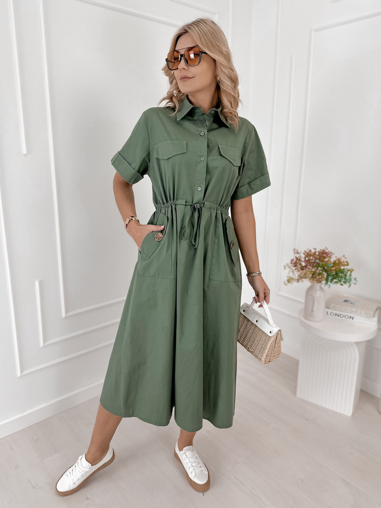 ROBE ARMAND KAKI
