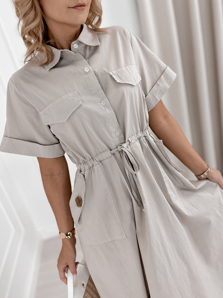 ROBE ARMAND BEIGE