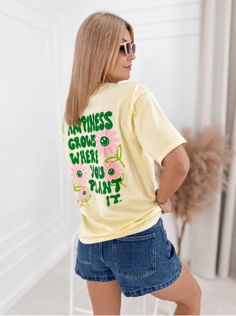 BLOUSE CALDON YELLOW