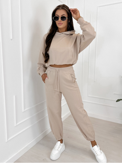 SOUPRAVA DRESS KETRY TMAVĚ BÉŽOVÝ