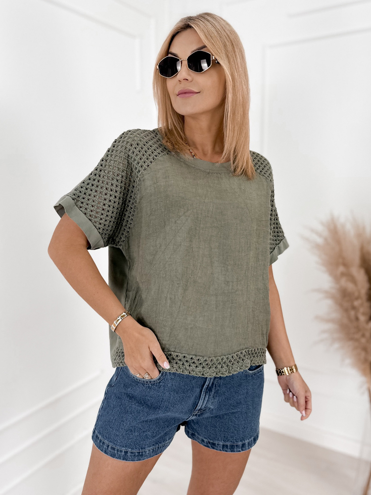BLOUSE ELIAS KAKI