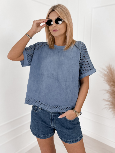 BLOUSE ELIAS BLUE