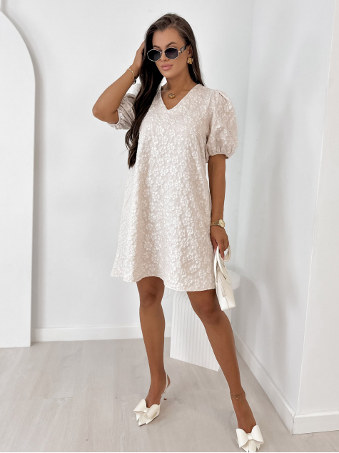DRESS LAZLO BEIGE