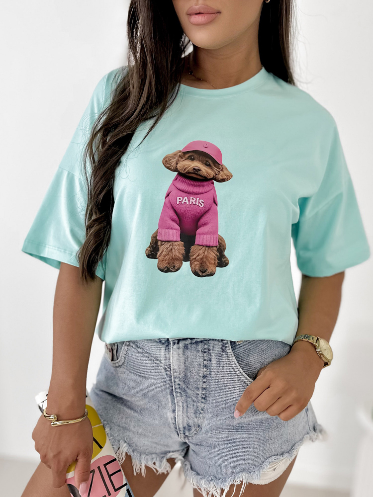 BLOUSE LETIE MENTHE