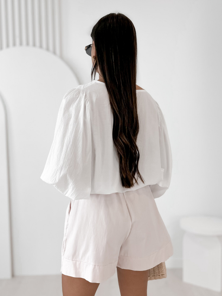 BLOUSE ETILE BLANC