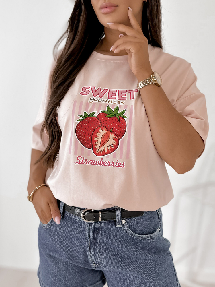 BLUZA DRIZZE ROZ PUDRAT