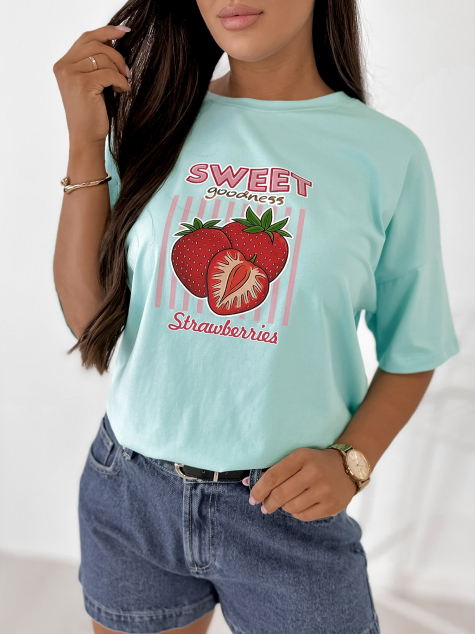 BLOUSE DRIZZE MENTHE