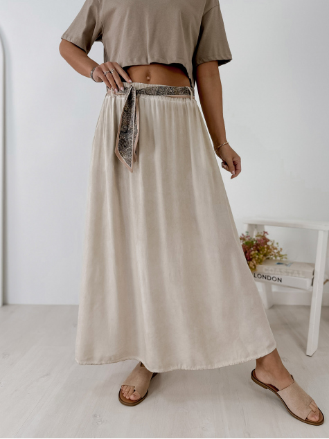 JUPE MAVEN BEIGE