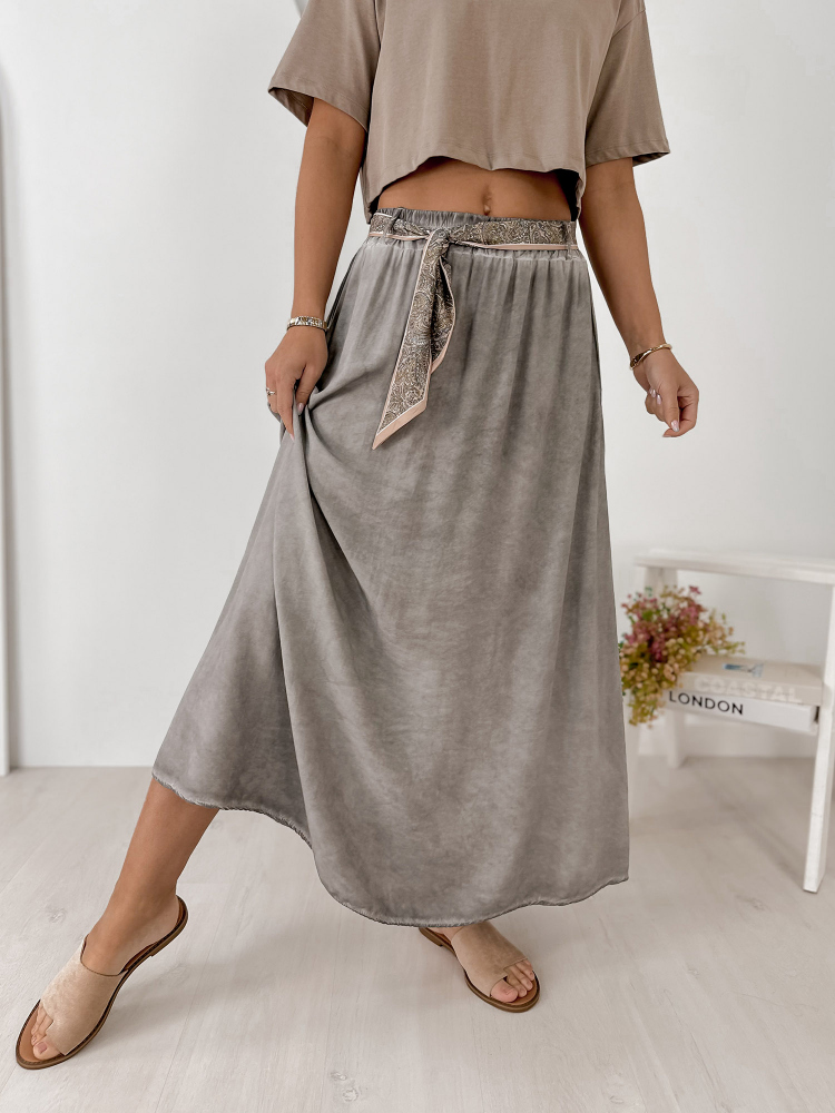 SKIRT MAVEN GREY