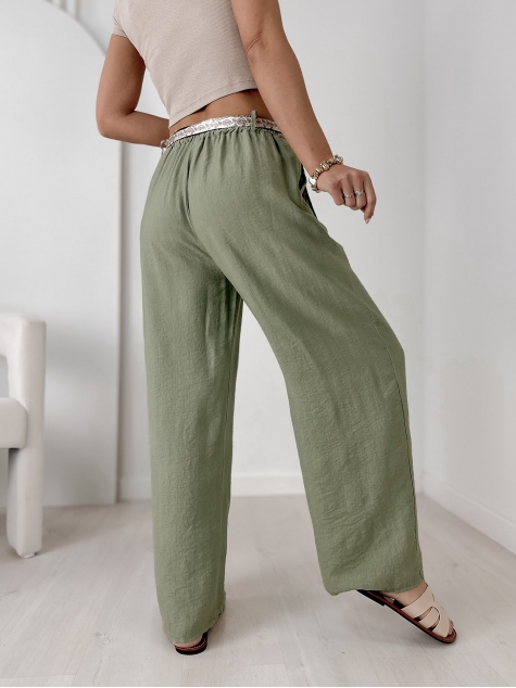 PANTALON HUMBERT PISTACHE