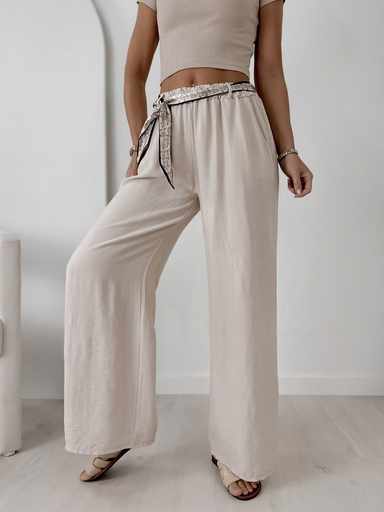PANTALONI HUMBERT BEJ
