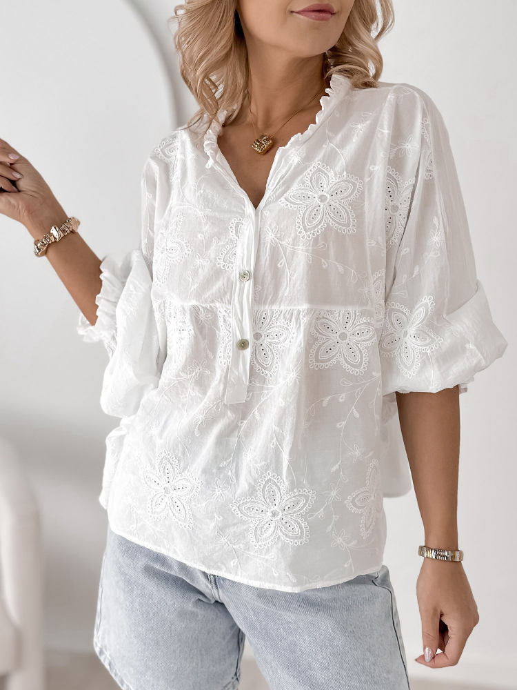 BLOUSE WERTER BLANC