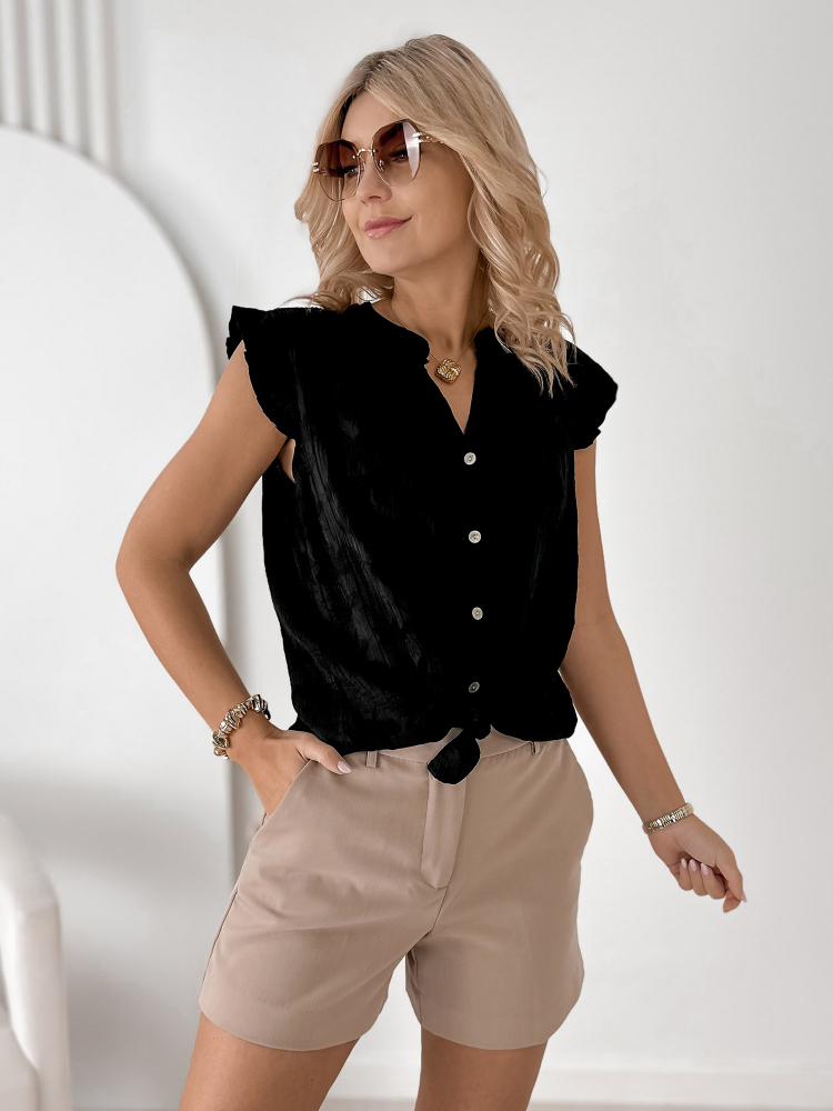 BLUSE DUNYA SCHWARZ