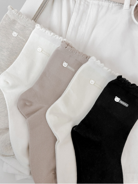 CHAUSSETTES DE CHEVILLE PAQUET DE 5 AURA THREE