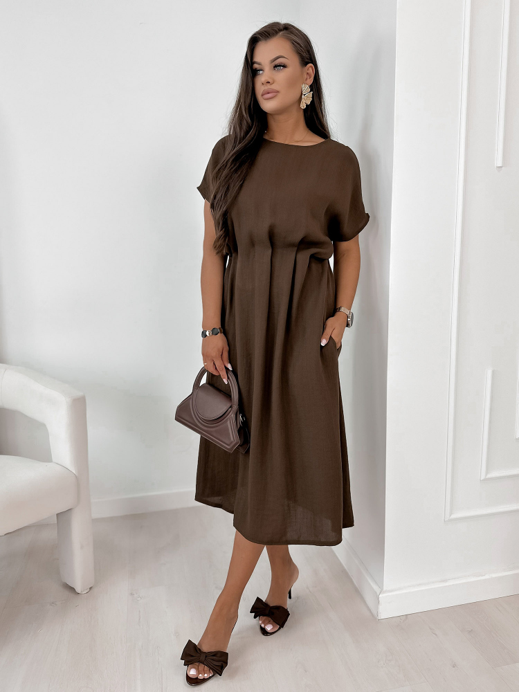 KLEID CANDIDE BRAUNE