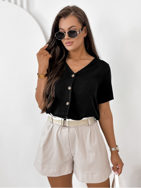 BLOUSE RENTINO NOIR