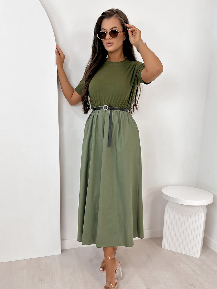 ROBE ANESSE KAKI
