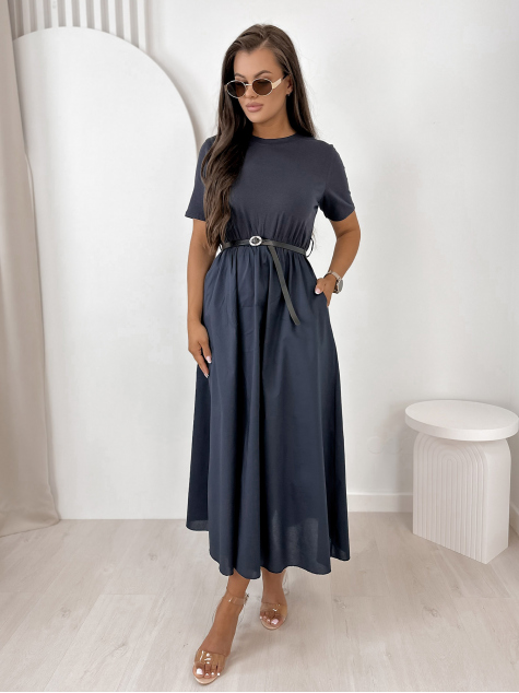 KLEID ANESSE MARINEBLAU