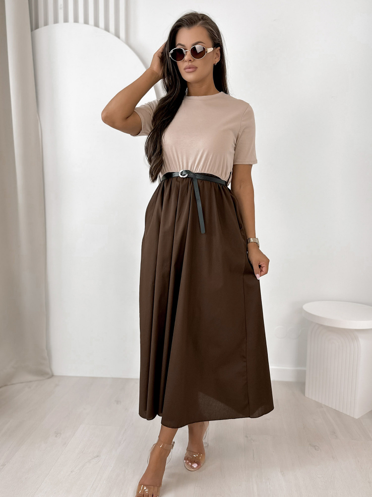 KLEITA ANESSE BEIGE-BRŪNA