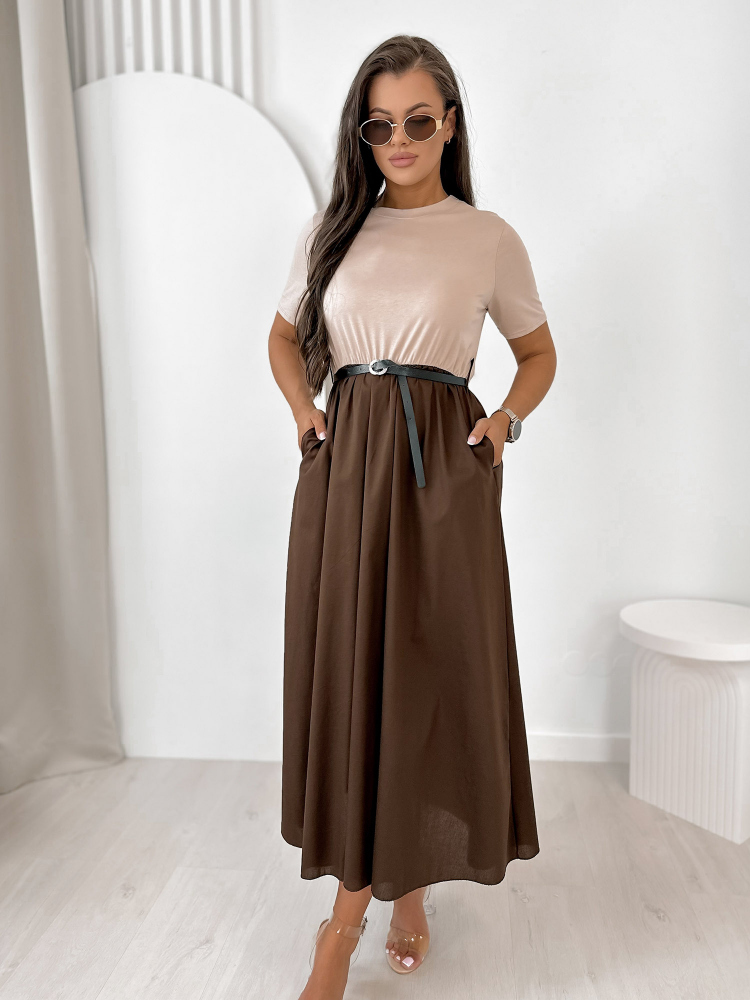 KLEIT ANESSE BEIGE-PRUUN