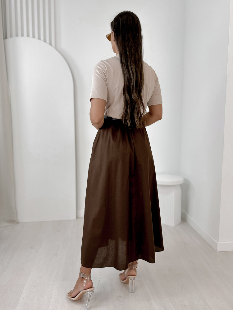 ROCHIE ANESSE BEIGE-MARO