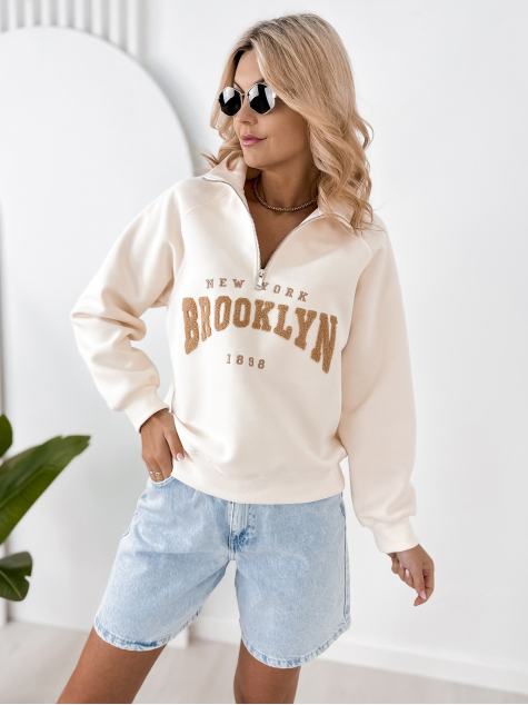 SWEATSHIRT HALSEY BEIGE