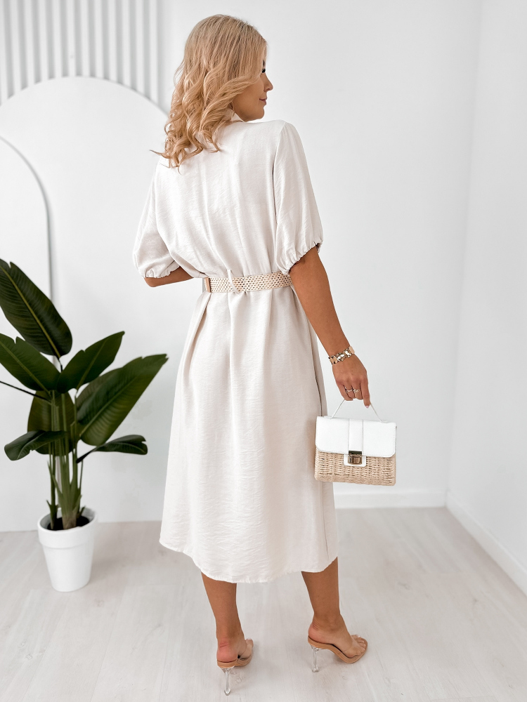 DRESS LYANNA BEIGE