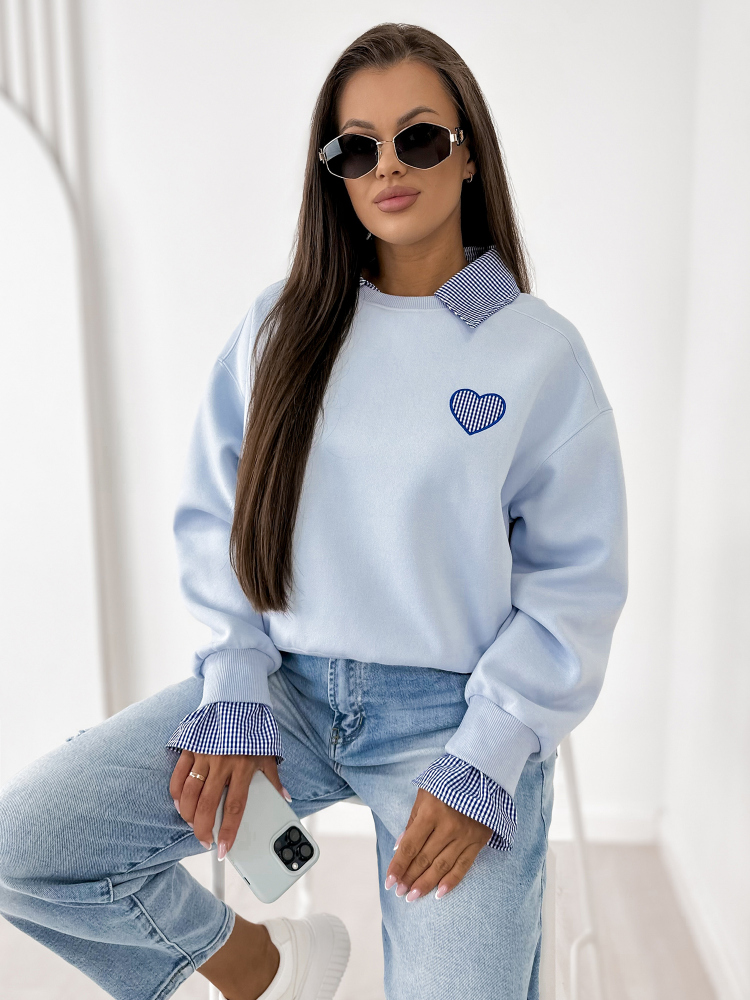 SWEATSHIRT MALLORIA BLAU