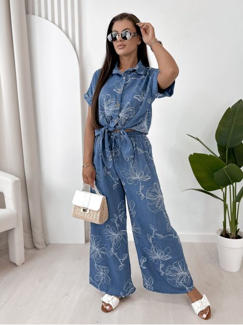 ENSEMBLE NINO BLEU FONCÉ