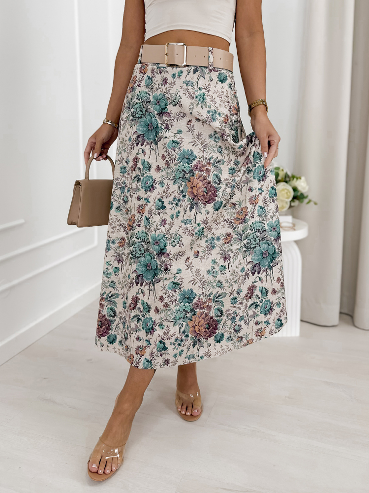 SKIRT INDY TURQUOISE