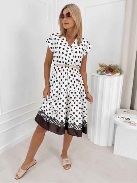 DRESS HOLLY WHITE