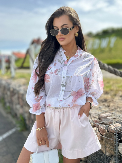 БЛУЗКА TWIST БЯЛA