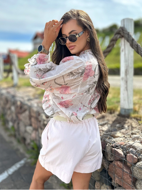 BLUZA RASTURNARE BEJ