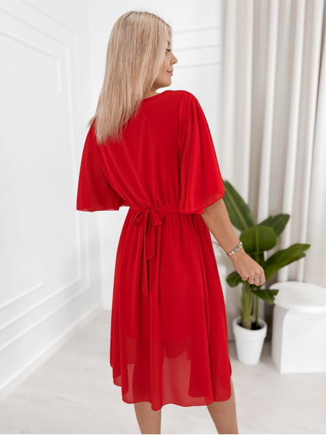 ROBE VELMA ROUGE