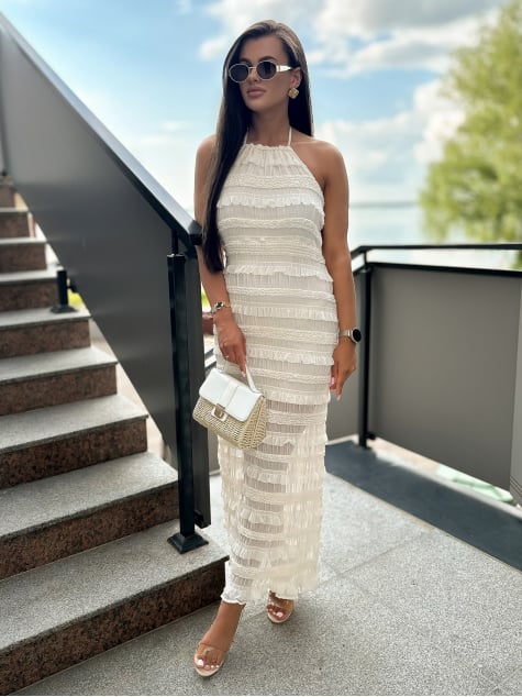 DRESS FERANDE ECRU