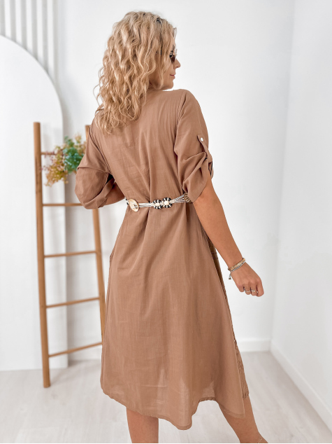 DRESS RUSTY BROWN
