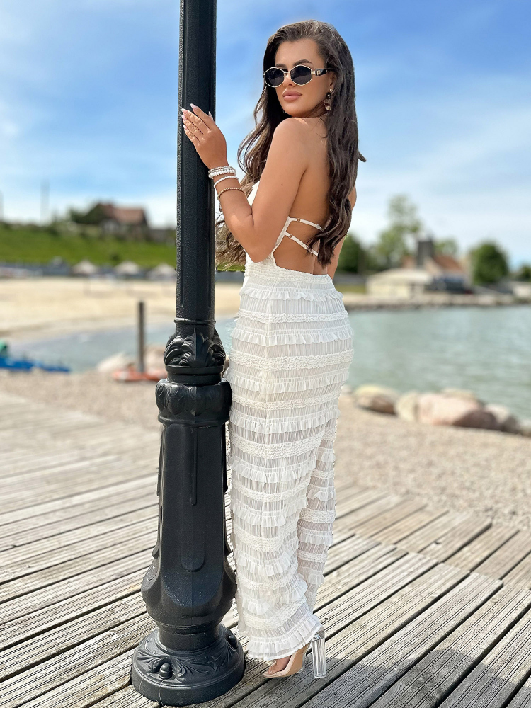 DRESS FERANDE ECRU