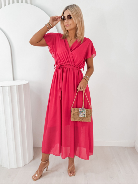 DRESS ANNESE RASPBERRY
