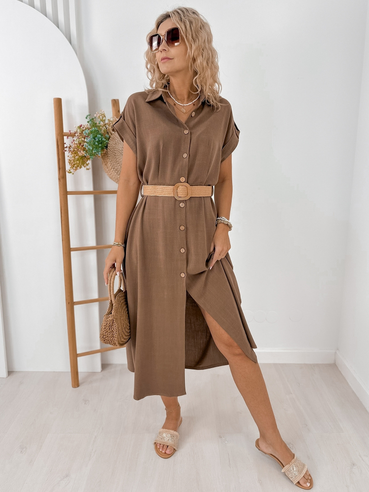 KLEID LOOMIS BRAUNE