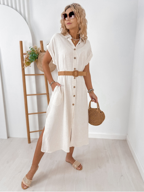 ROBE LOOMIS BEIGE